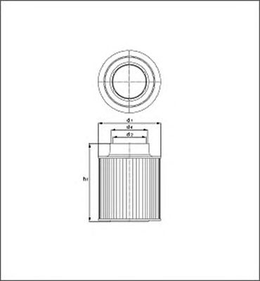 MAGNETI MARELLI 154074628980 -  Воздушный фильтр